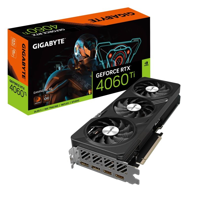 GIGABYTE RTX 4060 TI 8GB Gaming OC