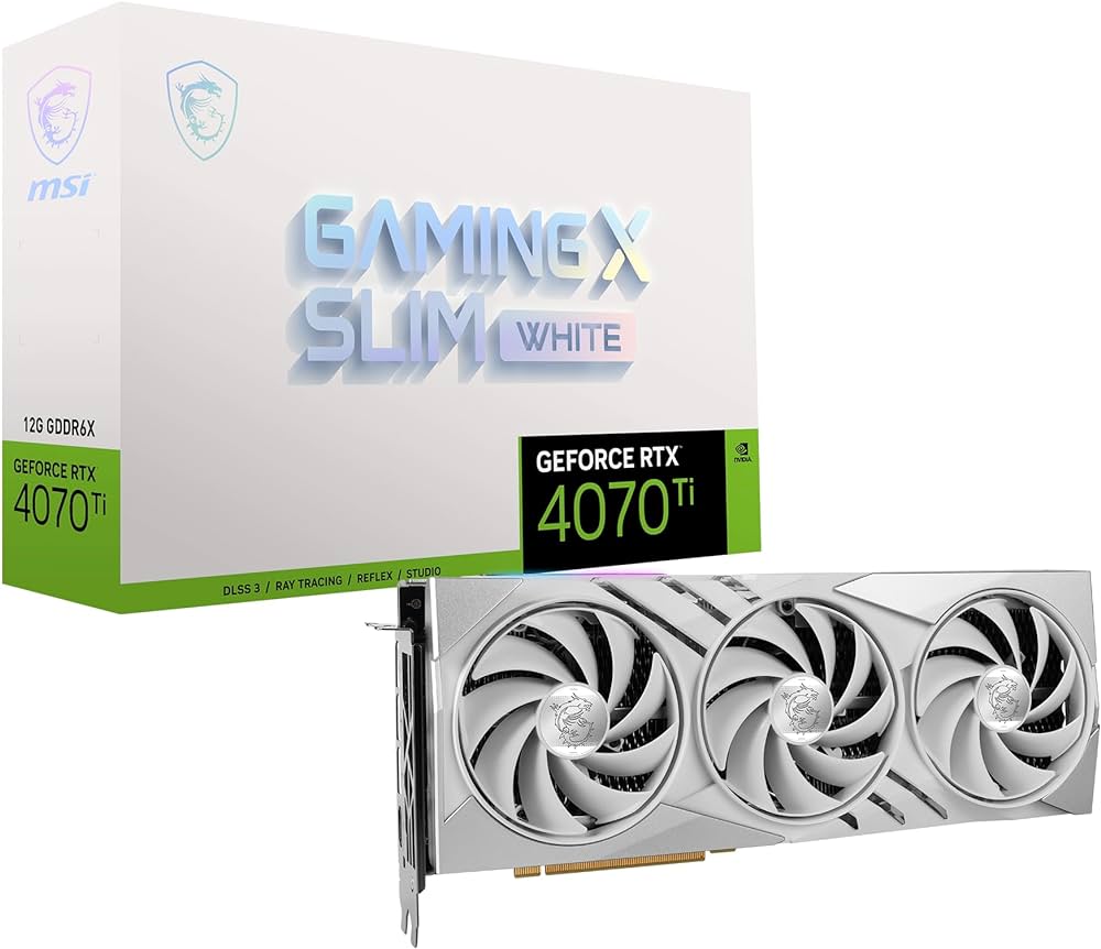 MSI RTX 4070 TI 12GB White