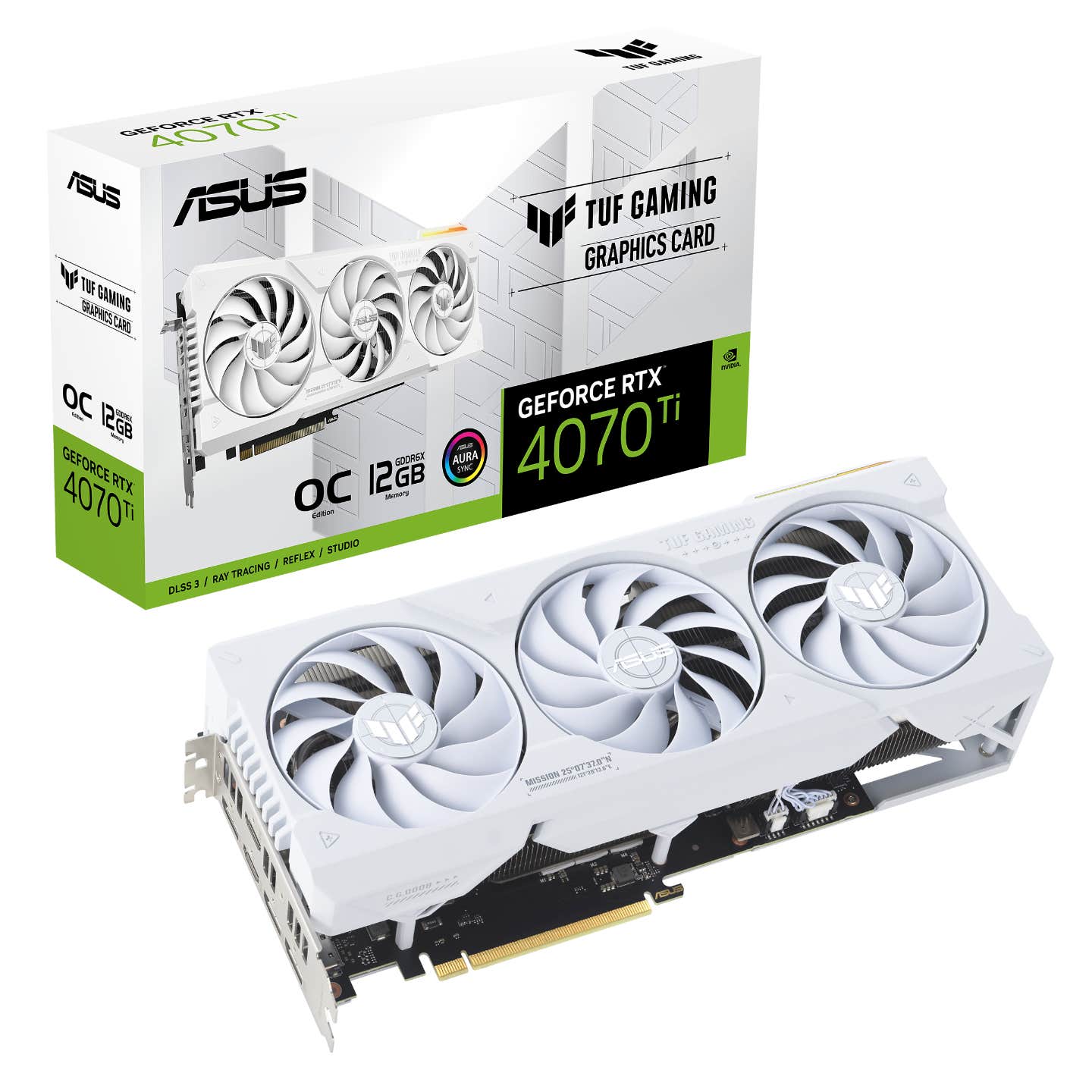 ASUS RTX 4070 TI 12GB TUF White OC